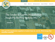 Tablet Screenshot of customseal.com